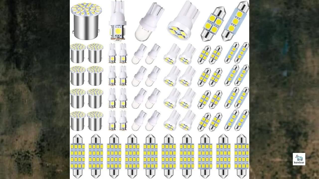 Review - 70 Pieces LED Car Bulb Kit Interior Car Lights