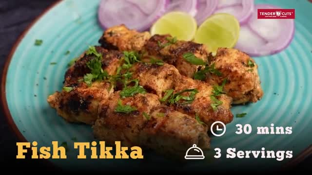 Check out how to make Fish Tikka at TenderCuts