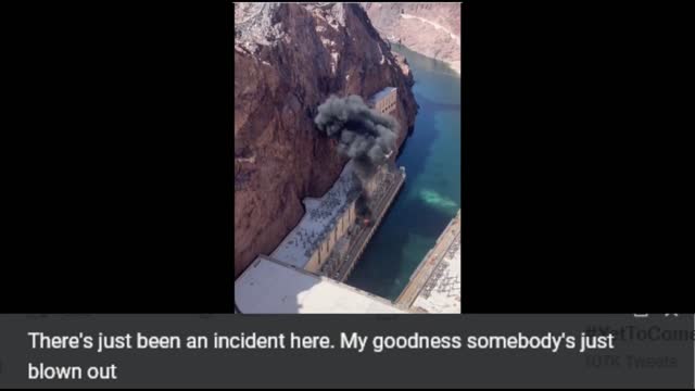Hoover Dam explosion / AOC "FAKE" arrested