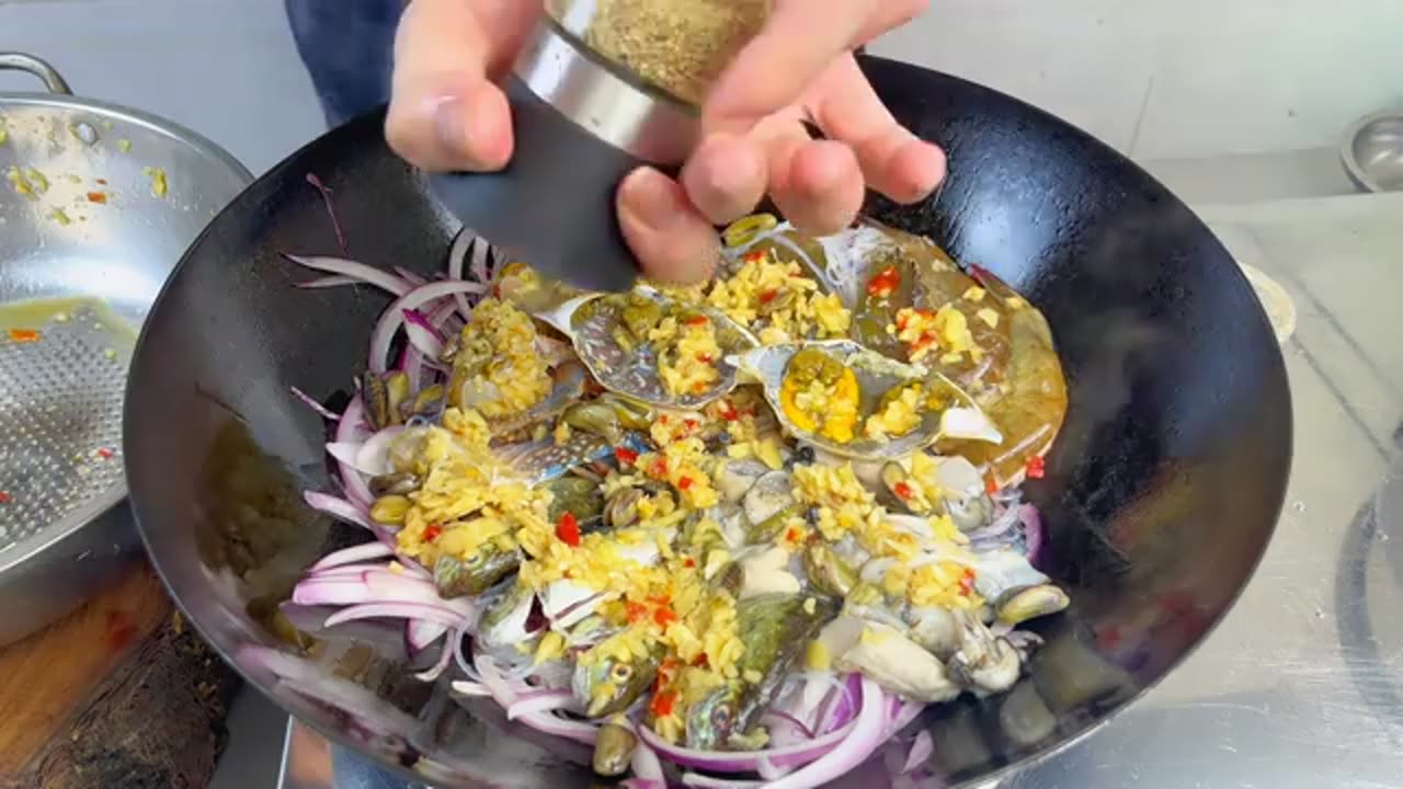 Lazy way to cook seafood, learn it and you can become a chef at home!