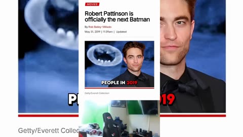 Robert Pattinson Batman / Reaction by people #batman