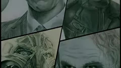 Drawing Marvel - Venom