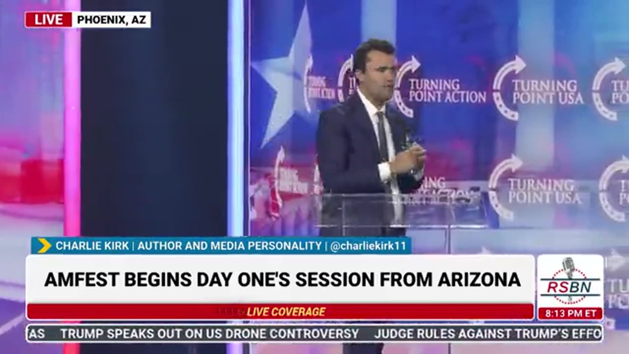 Charlie Kirk Speaks at TPUSA's America Fest Conference [Full Speech]