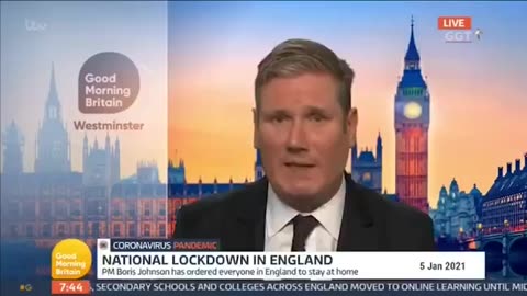 Keir "Bolshevism' Starmer - an old video clip from Jan 2021