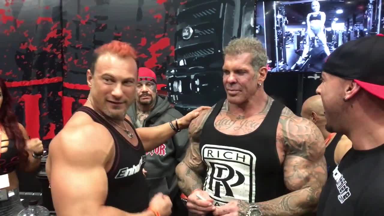 Rare Footage Rich Piana with Dr. Tony Huge and Coach Trevor !