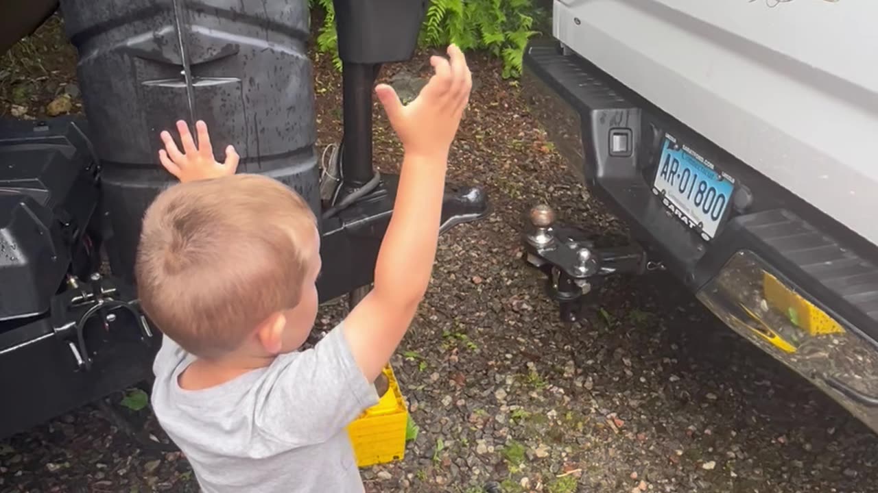 Who Needs a Backup Camera When You Have a 3-Year-Old?