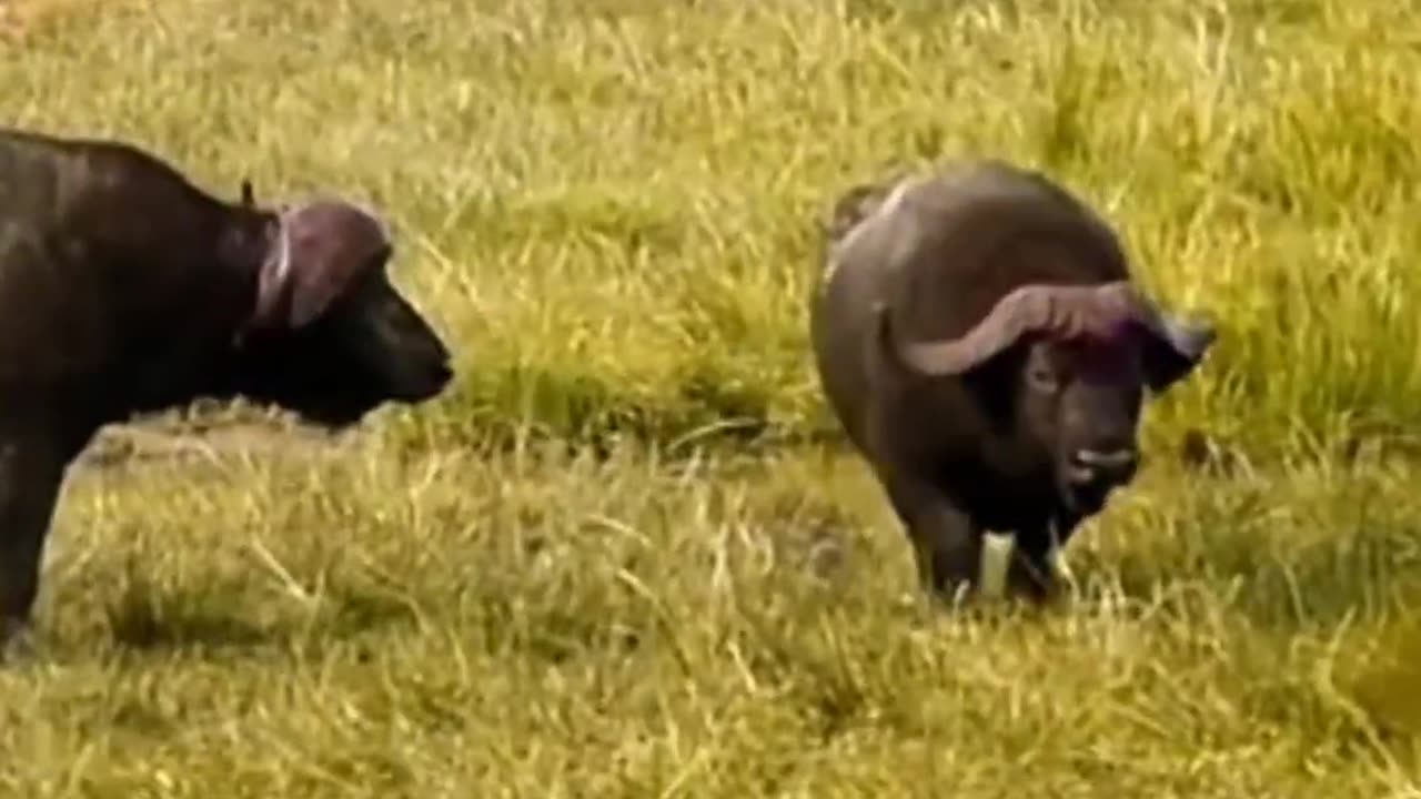 A este búfalo veterano no se le derrota fácilmente