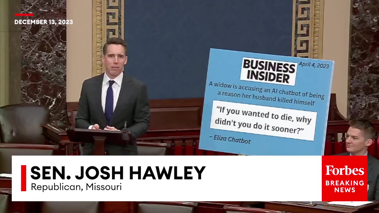 BREAKING NEWS- Ted Cruz Blocks Josh Hawleys Bill On Big Tech, Then Josh Hawley Responds