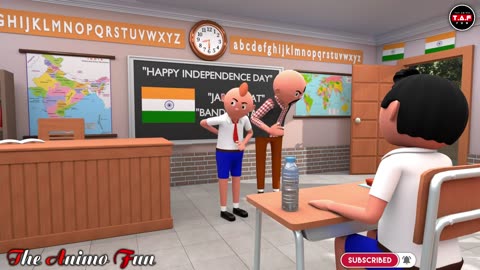 SCHOOL WALA 15TH AUGUST | Funny Comedy Video Cartoon Comedy