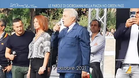 Anglo Giorgianni - L'aria che tira - La7 - Alessandro Cecchi Paone - Myrta Merlino