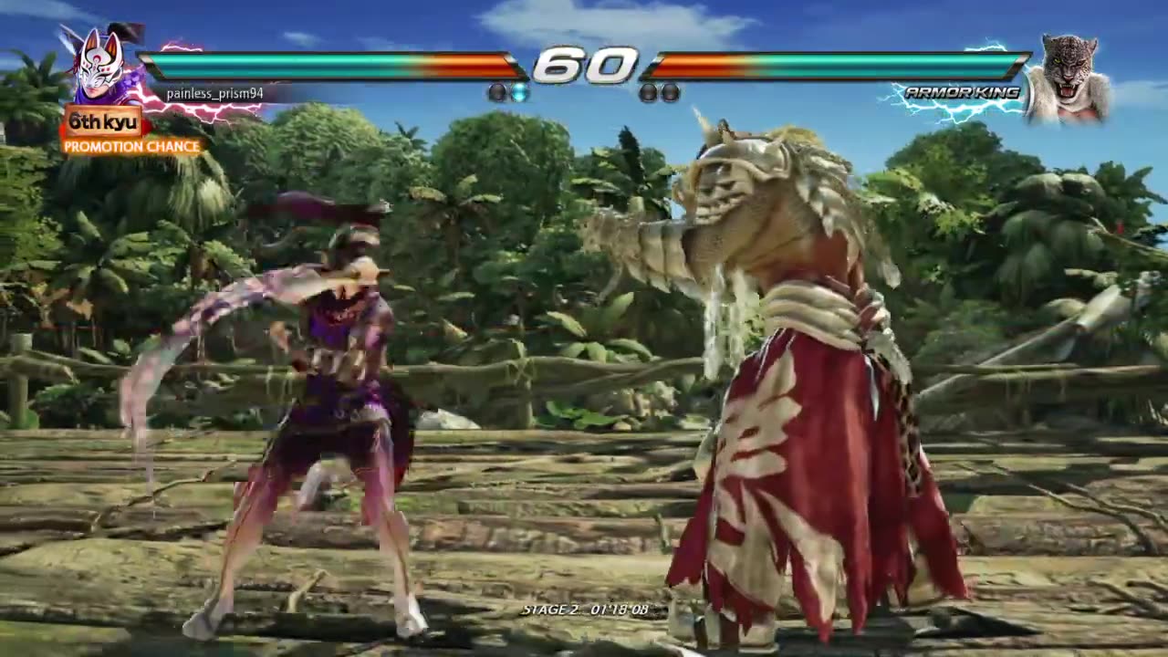 TEKKEN™7 play with Kunimitsu best player. Last 3 fights #takken7 #foryou #viral