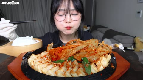 mukbang korean food #120