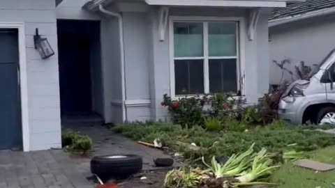 Avenir neighborhood in Palm Beach Gardens following the Hurricane.