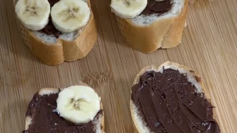 Choco Banana Sandwich