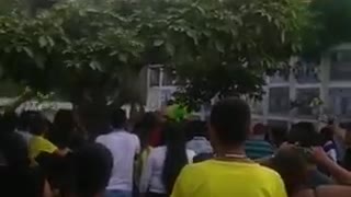 Video: Así despidieron al hincha del Bucaramanga que se accidentó en el estadio