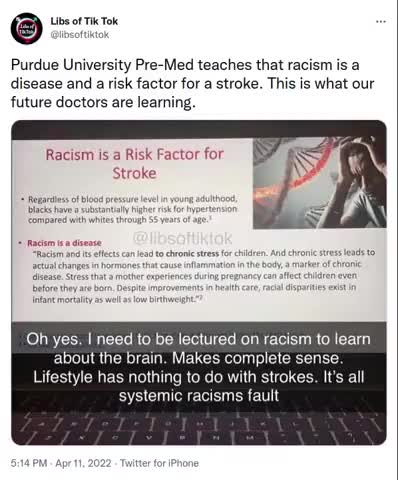Racism Causes Stroke