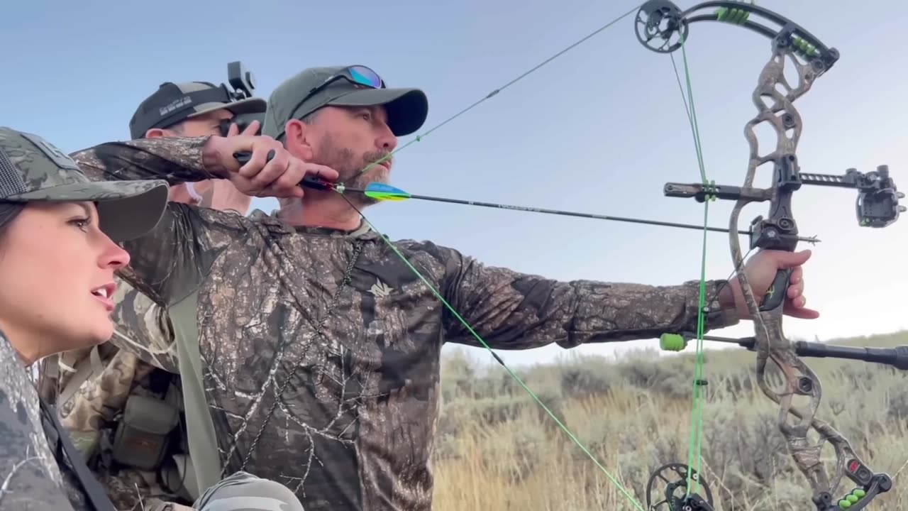 Dad's First Elk with a Bow!