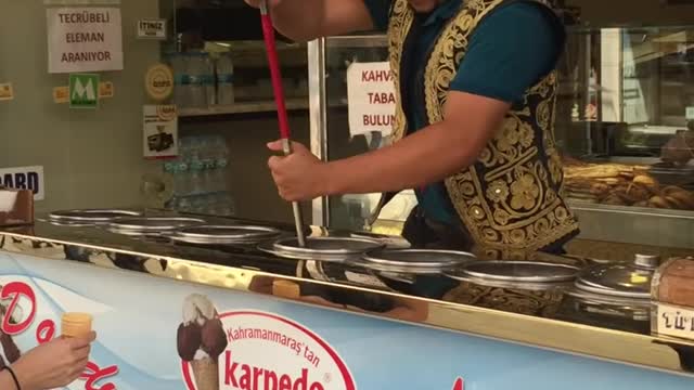 Turkish Ice Cream Tricks #shorts