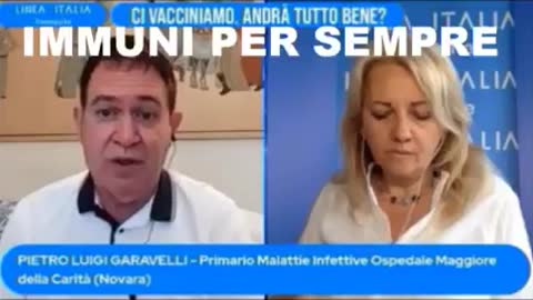 recenti studi che dimostrano come chi ha avuto il Covid è protetto per tutta la vita.