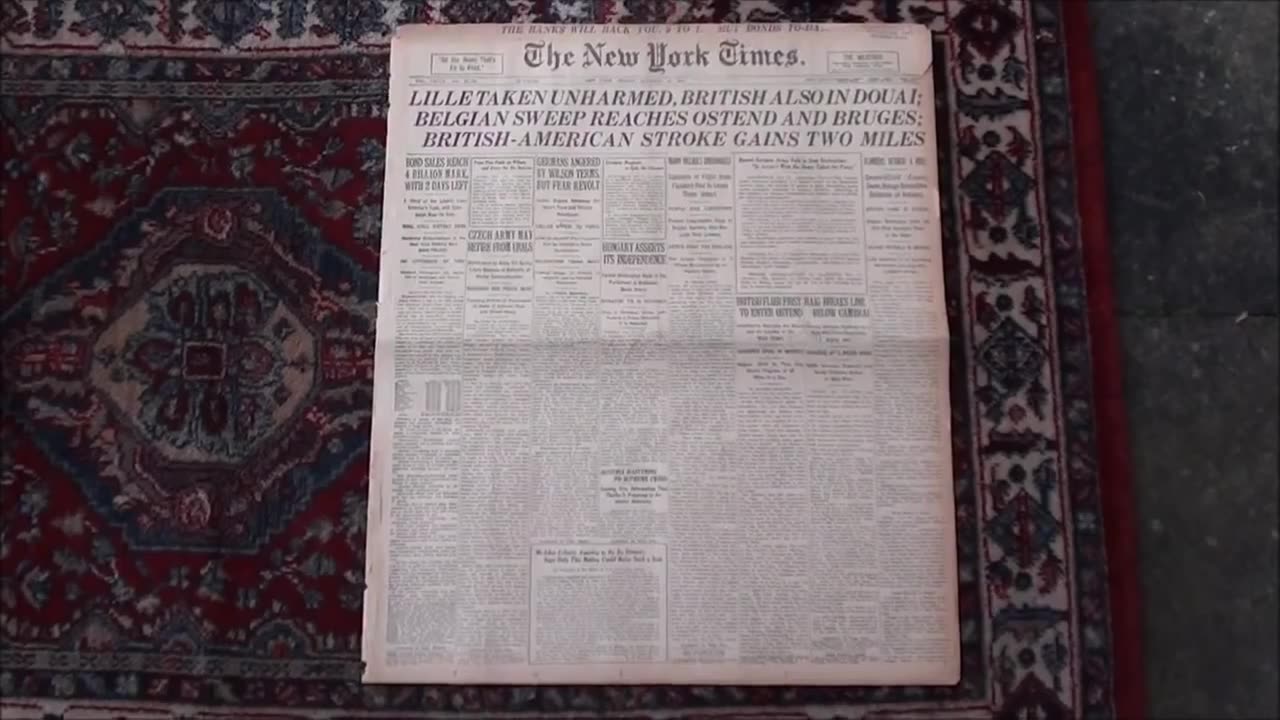 New York Times 1918