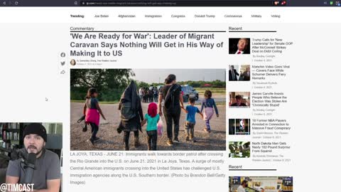 Over 60k Illegal Immigrants March To Border Declaring They "Are Ready For War" And CANNOT Be Stopped