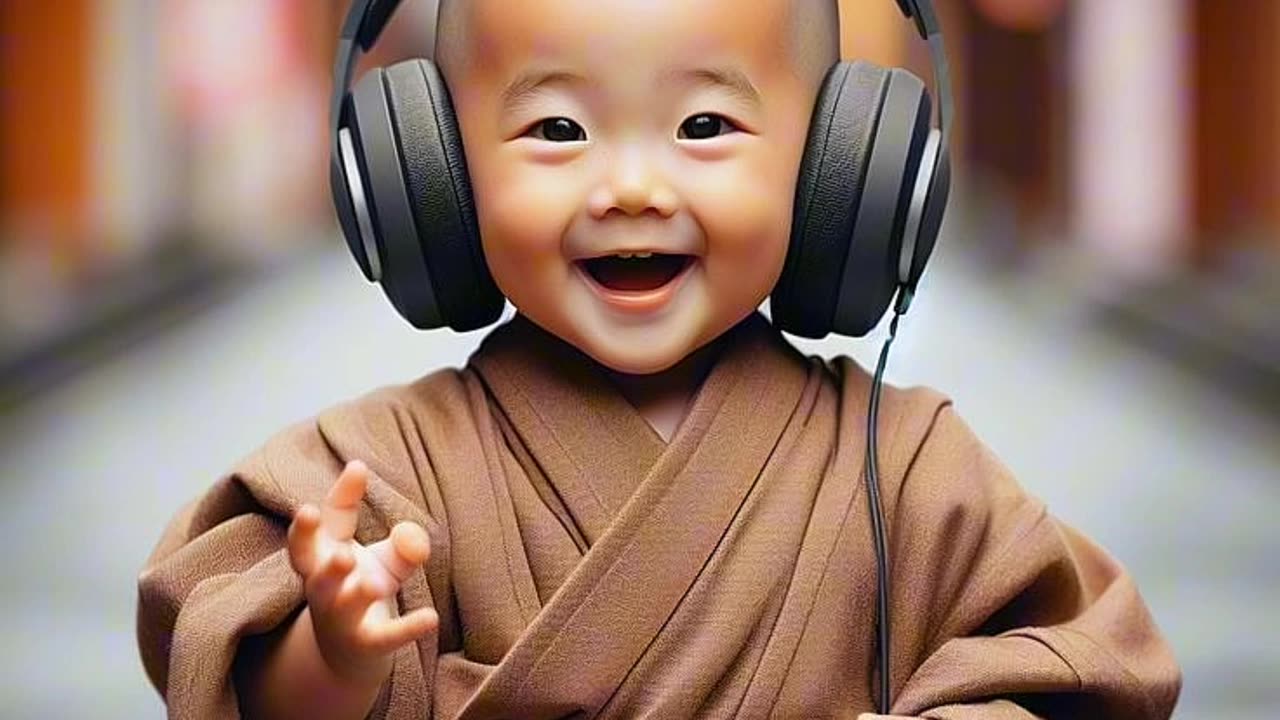 Little monk So Cute 🥰🥰