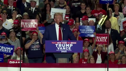 Trump hopes his wife said 'good things' about him in her new book