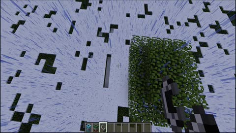 FIZ A TNT QUE CRIOU UMA MAR GIGANTE DE GELO VS ÁRVORE NO MINECRAFT INCRÍVEL #shorts #diy #planeta