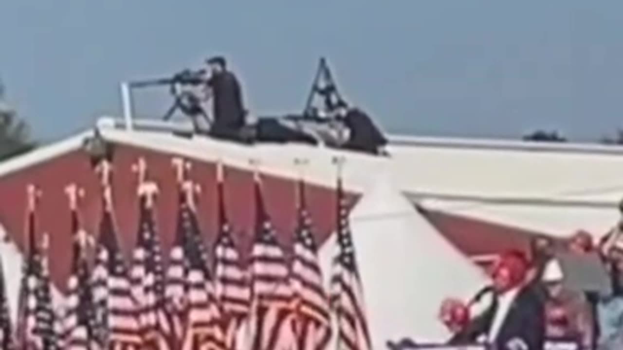 Does it look like the snipers were shooting b4 DJT grabs his ear?