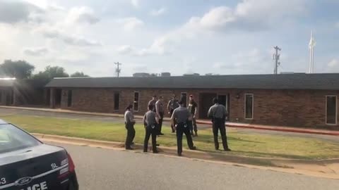 Oklahoma City Police Department Sends 7 Officers to Talk to 1 Man.