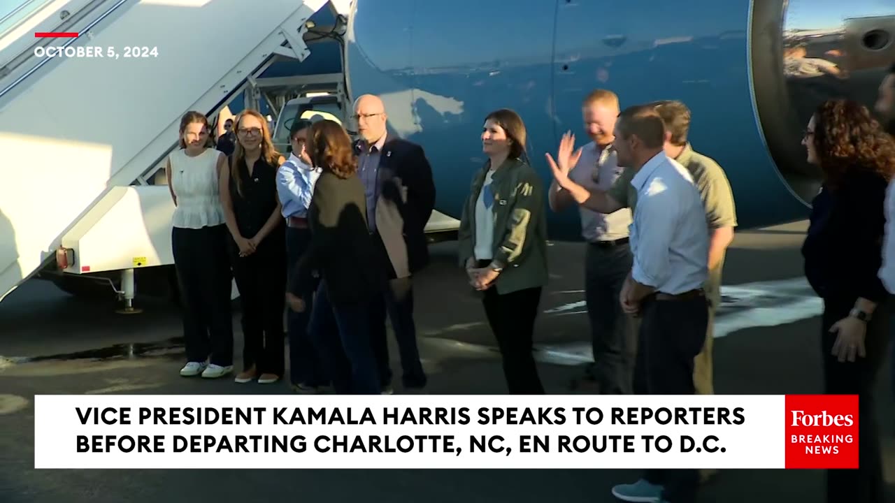 Kamala Harris Praises People Of North Carolina After Visit To Survey Hurricane Helene Response