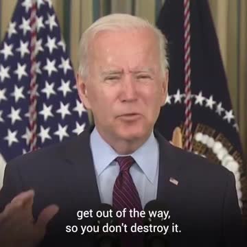 Biden to Republicans: If You Don’t Want to Help Save the Country, Get out of the Way