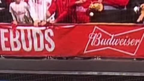 Nick Castellanos gave the fan who almost caught the home run a World Series ball