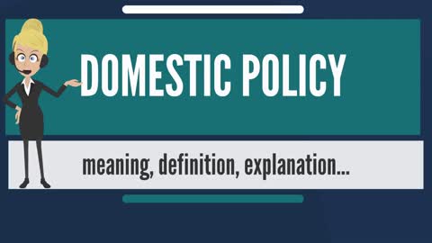 WHAT IS DOMESTIC POLICY?