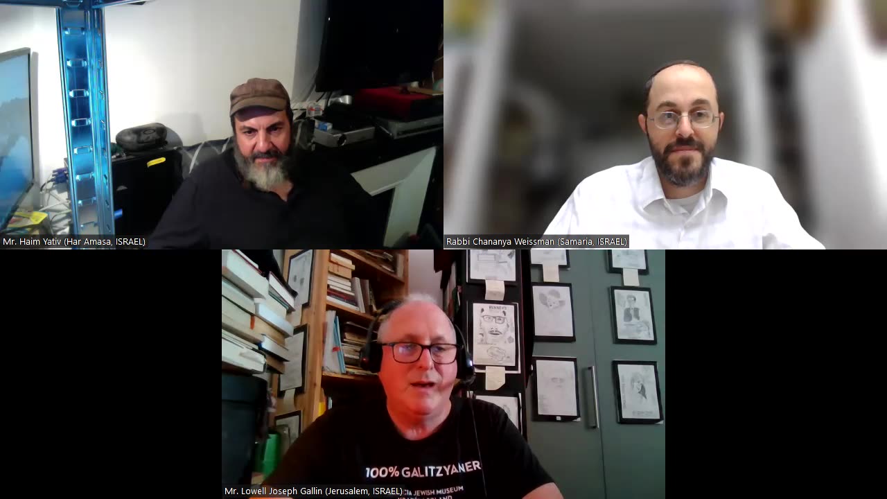 R&B Monthly Seminar: R&B Erev Rav & Amalek Research Fellowship (Episode #74 -- August 1st, 2024). Chair: Rabbi C. Weissman (Jerusalem, ISRAEL). Speaker: H. Yativ (Paris, FRANCE). Topic: Haim Yativ on the Masterminds Behind October 7th