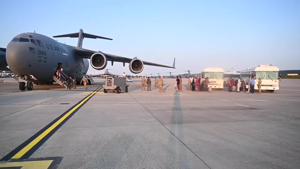 EUCOM Afghan Evacuation Operations