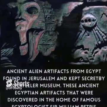 Sir William Petrie hid Ancient Egyptian Artifacts depicting Aliens, UFOs UAPs ??