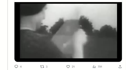 1932 FOOTAGE ~A MAN TESTING EARLY VERSION BULLETPROOF GLASS BY HAVING HIS WIFE HOLD TO HER FACE WHILE HE FIRES