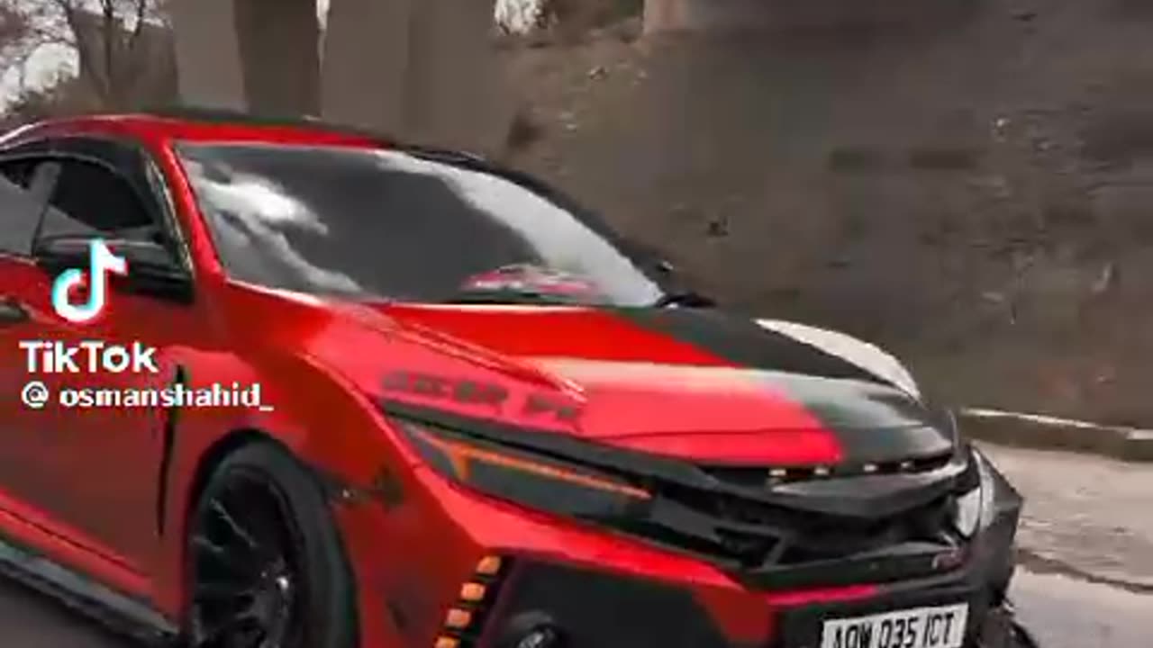 Beautiful Car Attitude Stunt