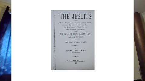 An 1890s Conspiracy Theorist. Let's Read! The Jesuits: Introduction