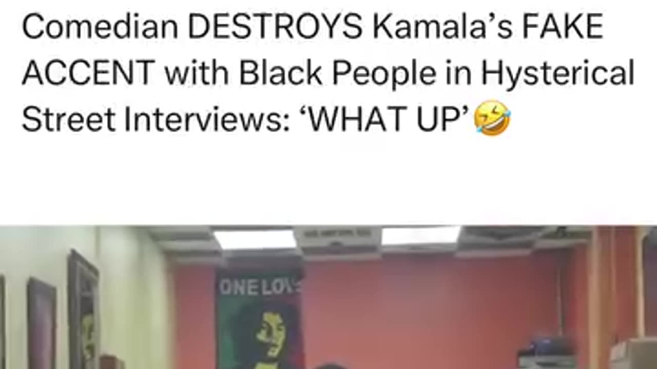 Comedian DESTROYS Kamala's FAKE ACCENT with Black People in Hysterical Street Interviews: WHAT UP'