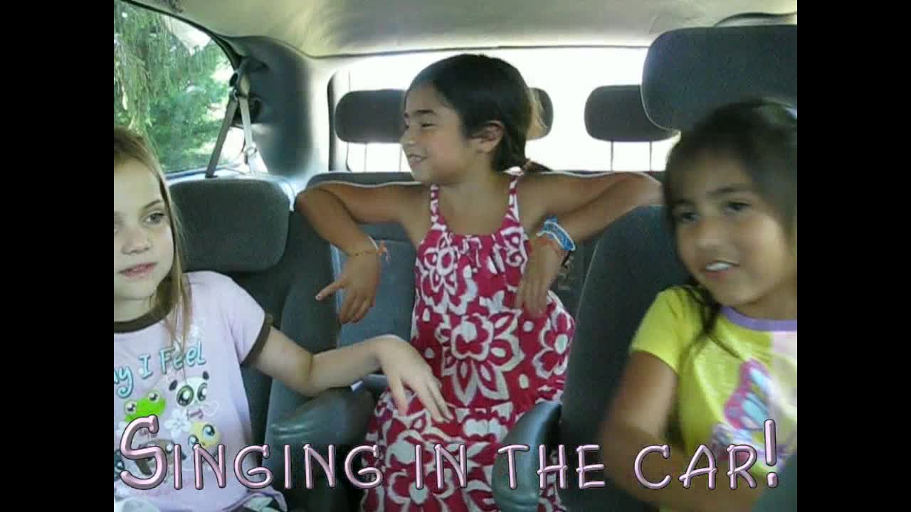 Girlies Singing In The Car 2010