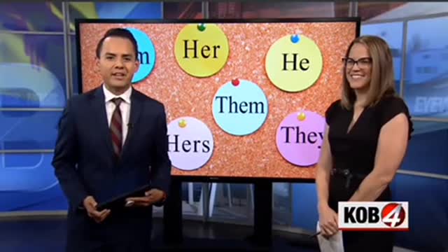 News Station KOB4 New Mexico had a segment on Workplace pronouns