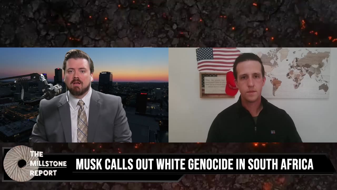 Millstone Report w Paul Harrell: South African White Genocide Will Come To America If We Do Nothing