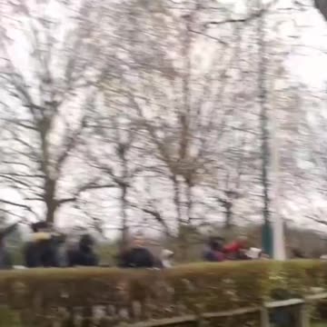 French police in Paris forced to flee by usual suspects.