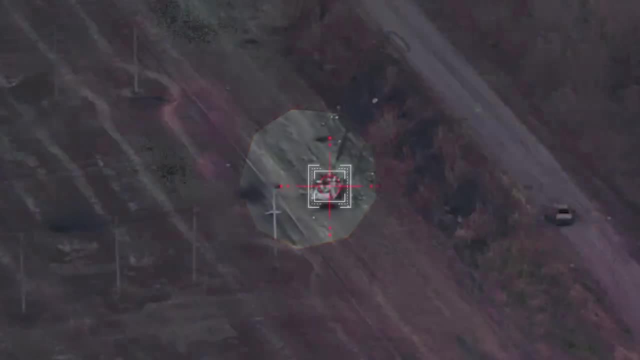The Road between Snagost and Zeleny Shlyakh Full of Destroyed Russian Vehicles