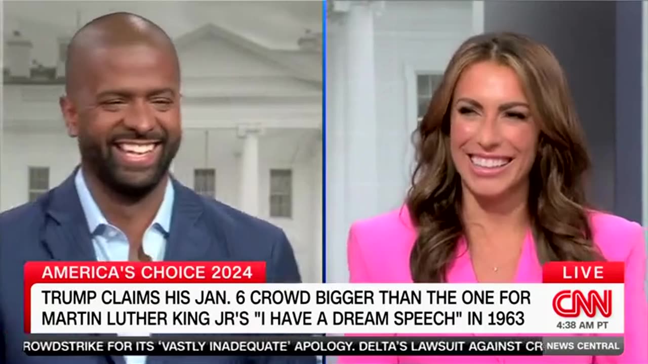 CNN Panel Jokes About Dems Being Able To Attack Trump On Age Now That Biden's Out