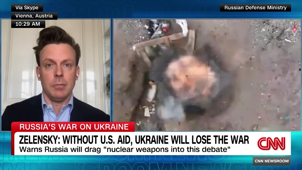 Ukrainian president has stark new warning as war rages on