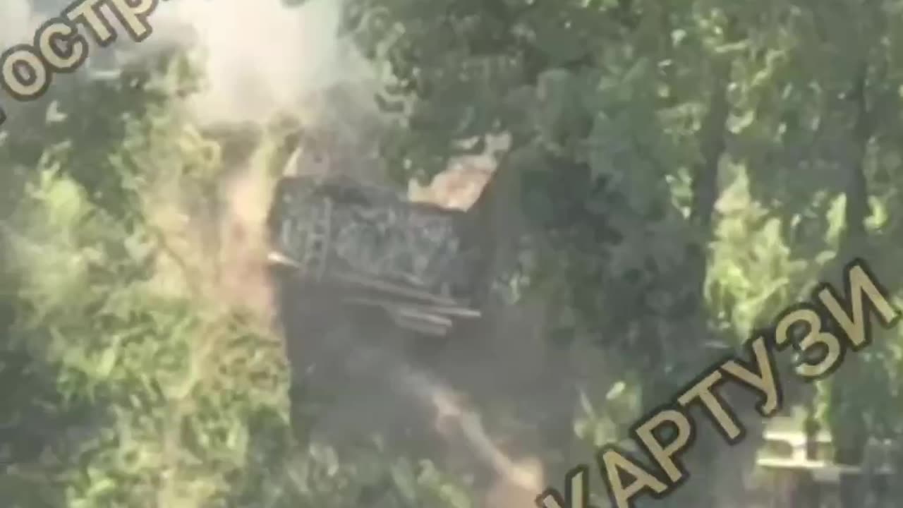 🔥🔥🔥 Drones hit Russian deployment point in the Kharkiv region near Lukyantsi.