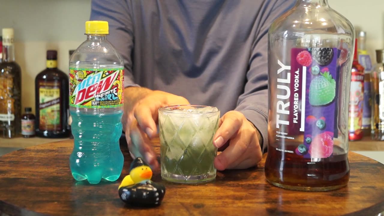 Truly Wild Berry Vodka & Mtn Dew Infinite Swirl Pineapple Berry